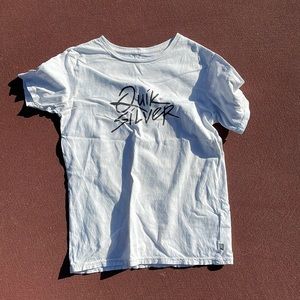 White quicksilver tshirt